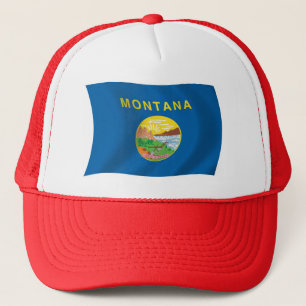 Boné da Bandeira de Montana