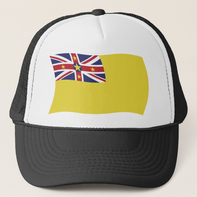 Boné da Bandeira de Niue (Frente)