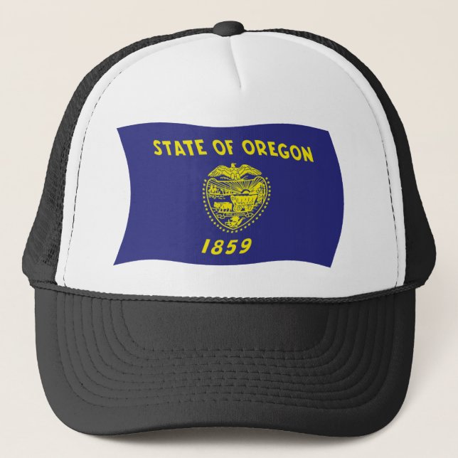 Boné da Bandeira de Oregon (Frente)
