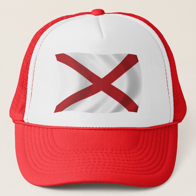 Boné da Bandeira do Alabama (Frente)