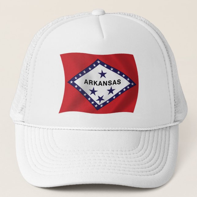Boné da Bandeira do Arkansas (Frente)