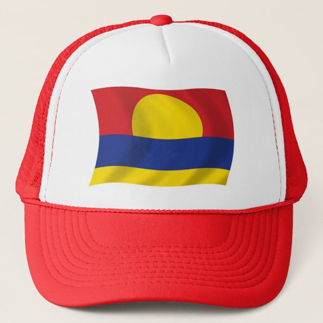 Boné da Bandeira do Atol de Palmyra (Frente)