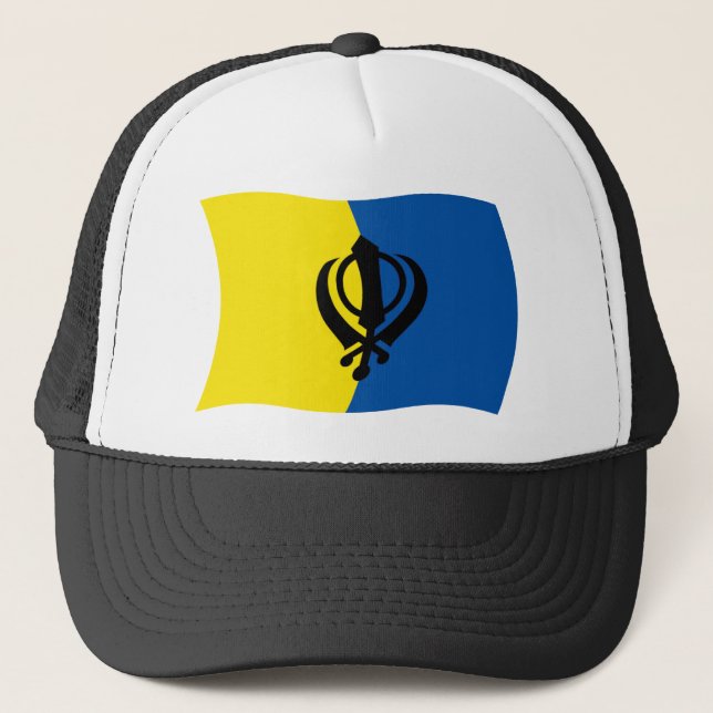 Boné da Bandeira do Siquismo (Frente)