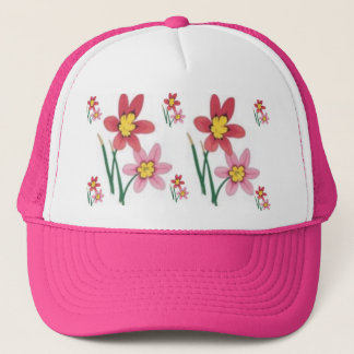Boné da flor