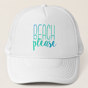 Boné Da praia chapéu do camionista de Ombre de turques