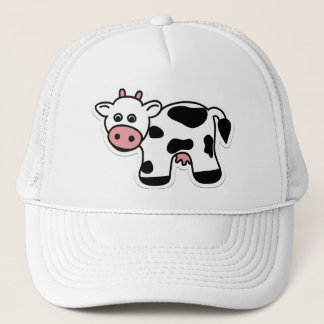 Boné da vaca dos desenhos animados