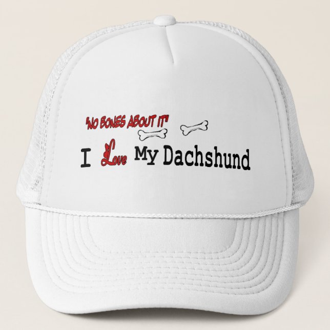 Boné Dachshund (I Love) Hat (Frente)