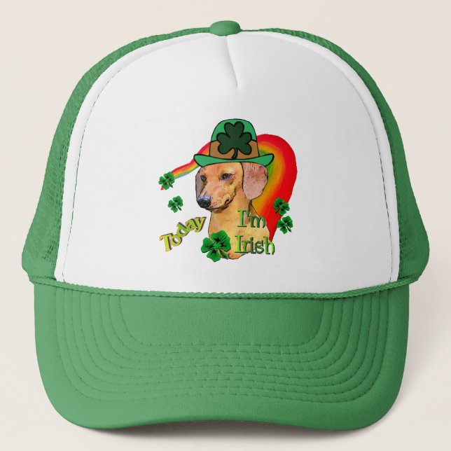 Boné Dachshund St Patricks (Frente)