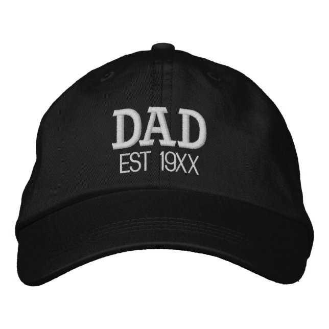 Boné Dad Personalized Father's Day Gift Custom Text (Frente)