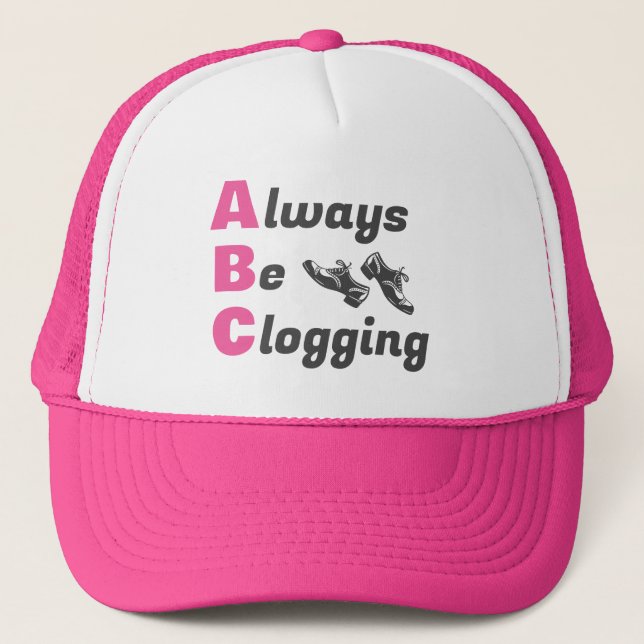 Boné Dançarinos Clog Sempre Estão Bloqueando (Frente)