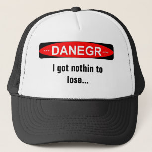 Boné danegrlogo eu consegui o nothin perder…