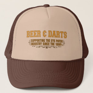 Boné Dardos da cerveja N