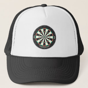 Boné Dartboard & dardos: modelo 3D: