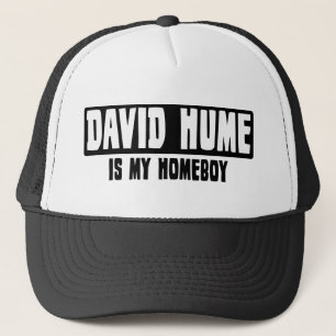 Boné David Hume é meu ficar em casa