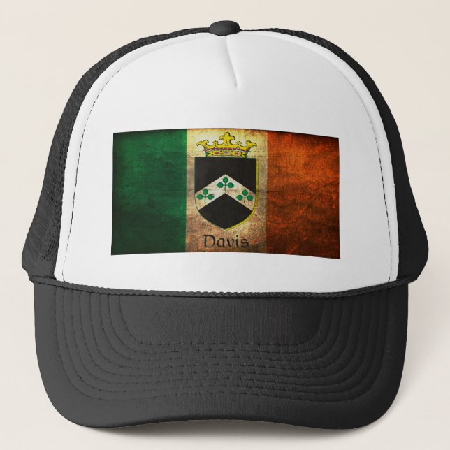 Boné Davis Crest Irish Flag (Frente)