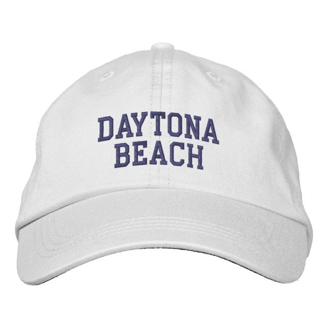 Boné Daytona Beach Boriderou o Chapéu Baseball da Flóri (Frente)