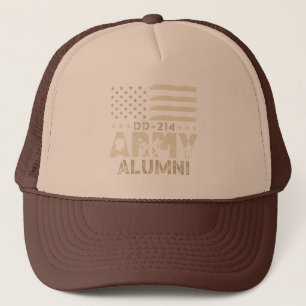 Boné DD-214 Exército Alumino Militar dos EUA Bandeira V