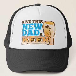 Boné Dê a este novo papai um BEER@!