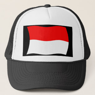 Boné de bandeira da Indonésia