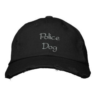 Boné de baseball bordado pela Polícia