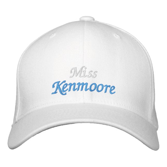 Boné de Baseball com Borda Personalizada para Page (Frente)