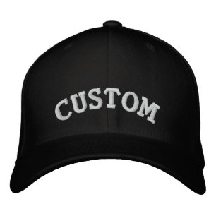 Boné de Baseball em Texto Personalizável