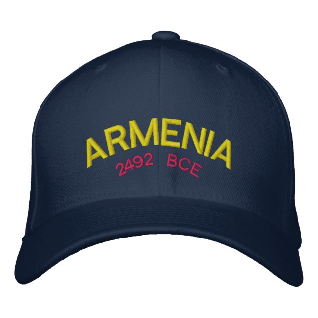 Boné de Baseball Personalizado da Armênia (Frente)