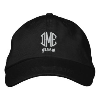 Boné de basebol para Monograma de Casamento Person