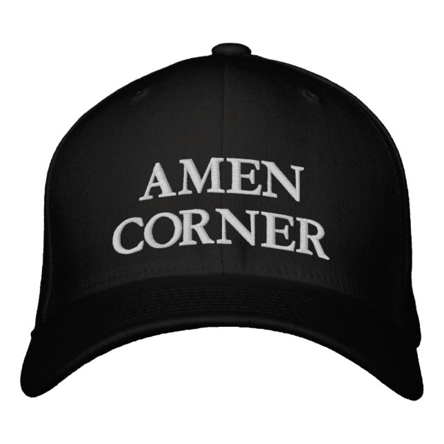 BONÉ DE BEISBOL AMEN CORNER (Frente)