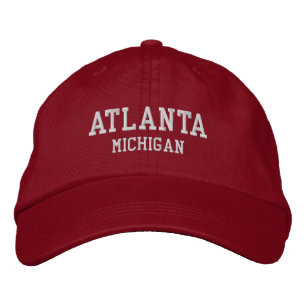 Boné de beisebol bordado Atlanta Michigan