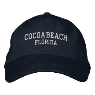 Boné de beisebol bordado Cocoa Beach Flórida
