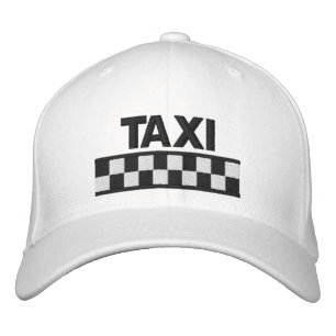 BONÉ de beisebol bordado com controlo TAXI