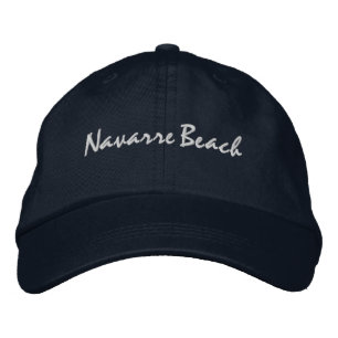 Boné de beisebol bordado da Praia de Navarre Flori