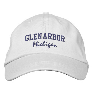 Boné de beisebol bordado Glen Arbor Michigan