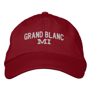 Boné de beisebol bordado Grand Blanc Michigan