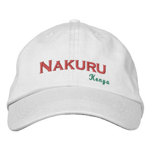 Boné de beisebol bordado Nakuru - Quênia