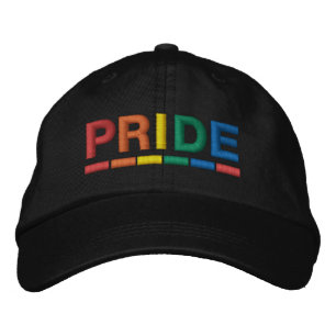 Boné de beisebol bordado pelo Rainbow Pride