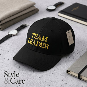Boné de Beisebol Bordado TEAM LEADER para Líderes