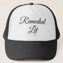 Boné de Beisebol de Literatura Remedial