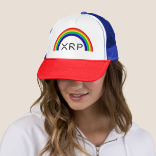 Boné de beisebol do arco-íris da ondinha XRP