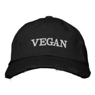 Boné de beisebol do Vegan (Black)