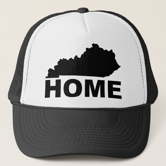 Boné de Beisebol Kentucky Casa Longe do Estado (Frente)