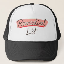 Boné de beisebol Lit Remedial Sublinhado