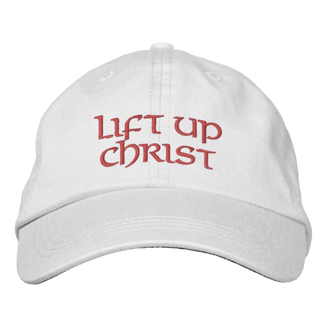 Boné de Beisebol Personalizado - LEVANTE CRISTO (Frente)
