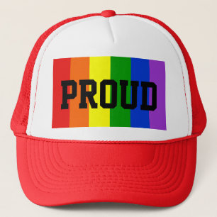 Boné de Bola de Sinalizador de Arco-Íris Gay Ort