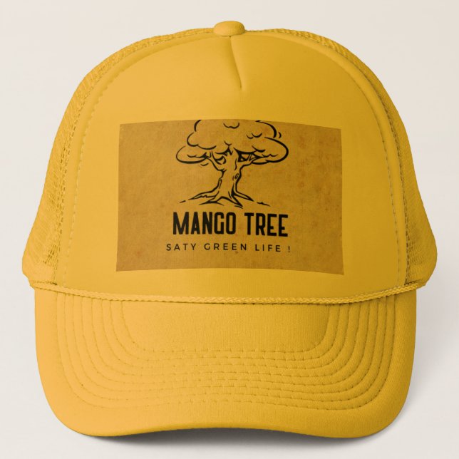 BONÉ DE CABEÇA NOVA DE MANGO TREE | ATITUDE ESTILO (Frente)