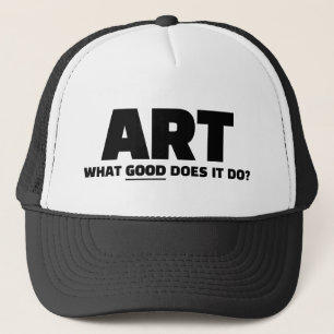 Boné de Caminhão de Arte