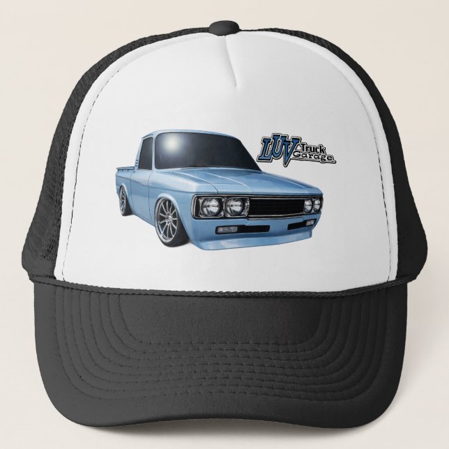 Boné de Caminhoneiro 2026 Luv Truck Garage com Luv (Frente)