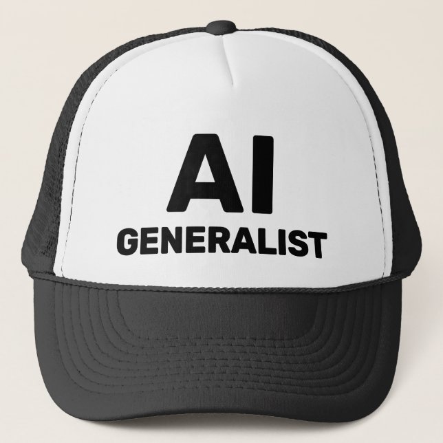 Boné de Caminhoneiro AI Generalist™ (Frente)