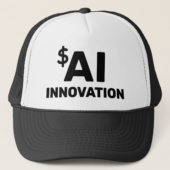 Boné de Caminhoneiro AI Innovation™ (Frente)